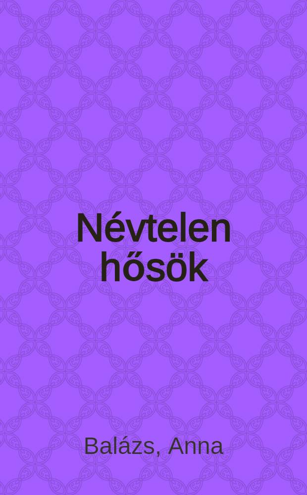 Névtelen hősök