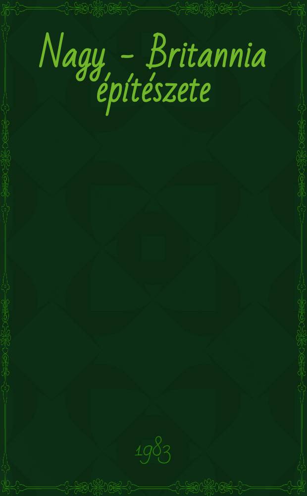 Nagy - Britannia építészete
