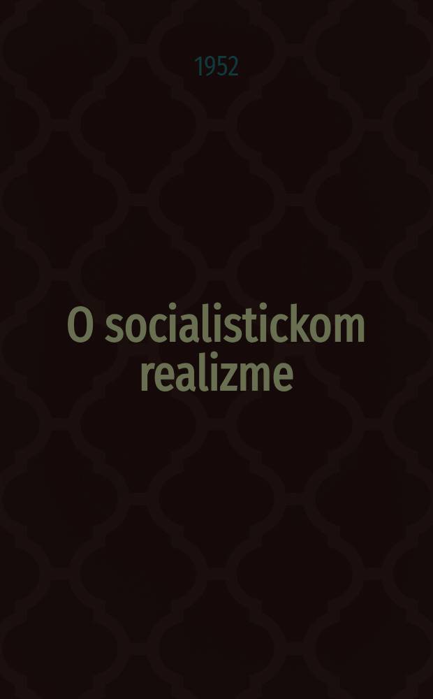 O socialistickom realizme