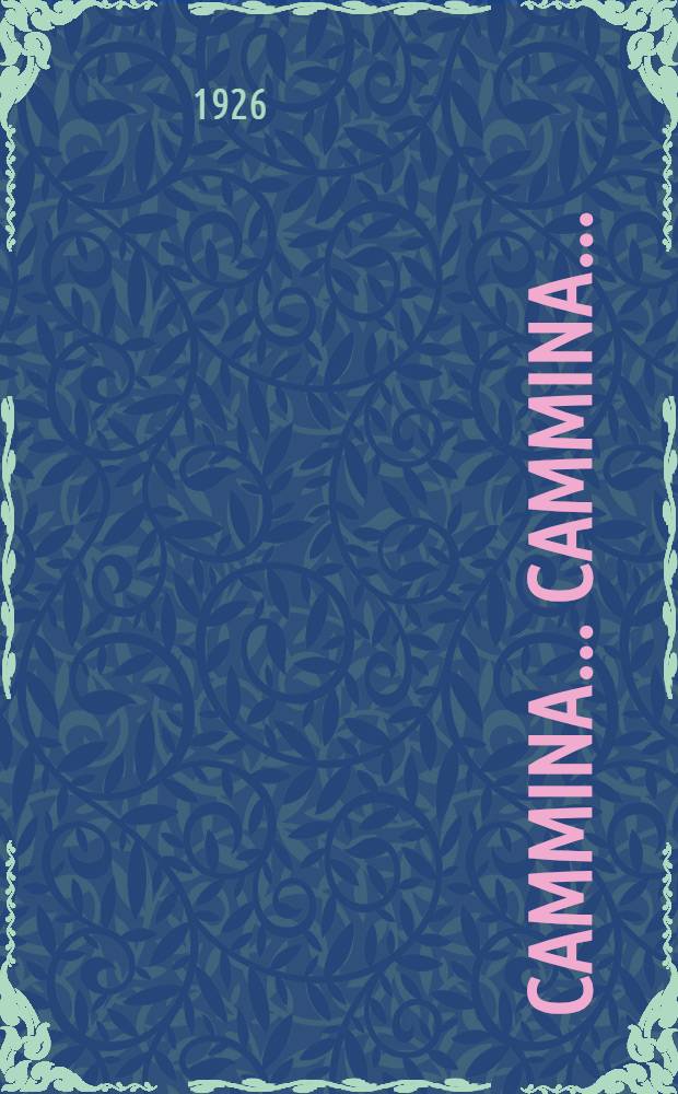 Cammina ... Cammina ... : Itinerari