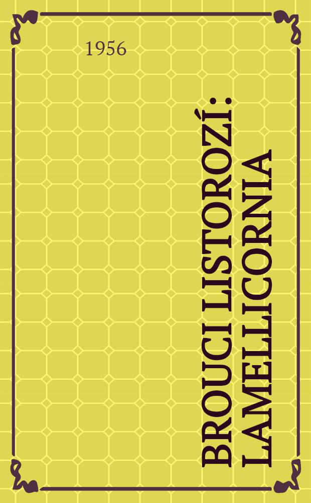 Brouci listorozí : Lamellicornia