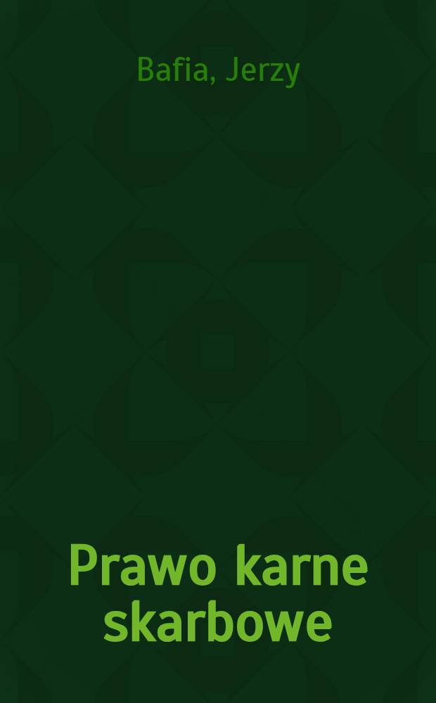 Prawo karne skarbowe