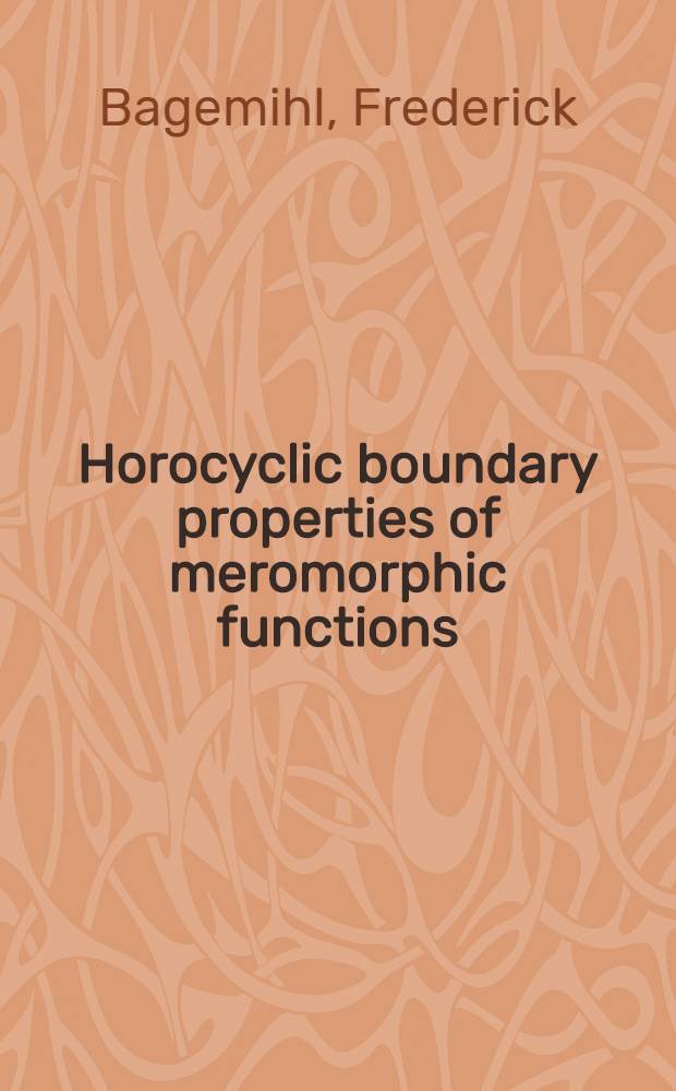 Horocyclic boundary properties of meromorphic functions