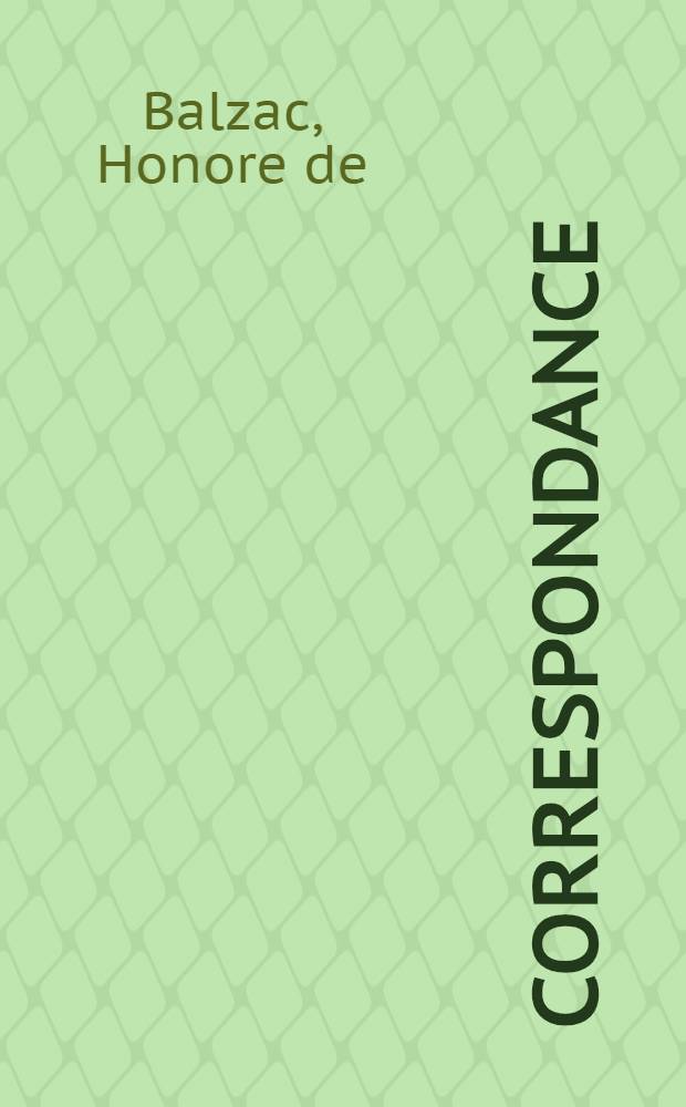 Correspondance