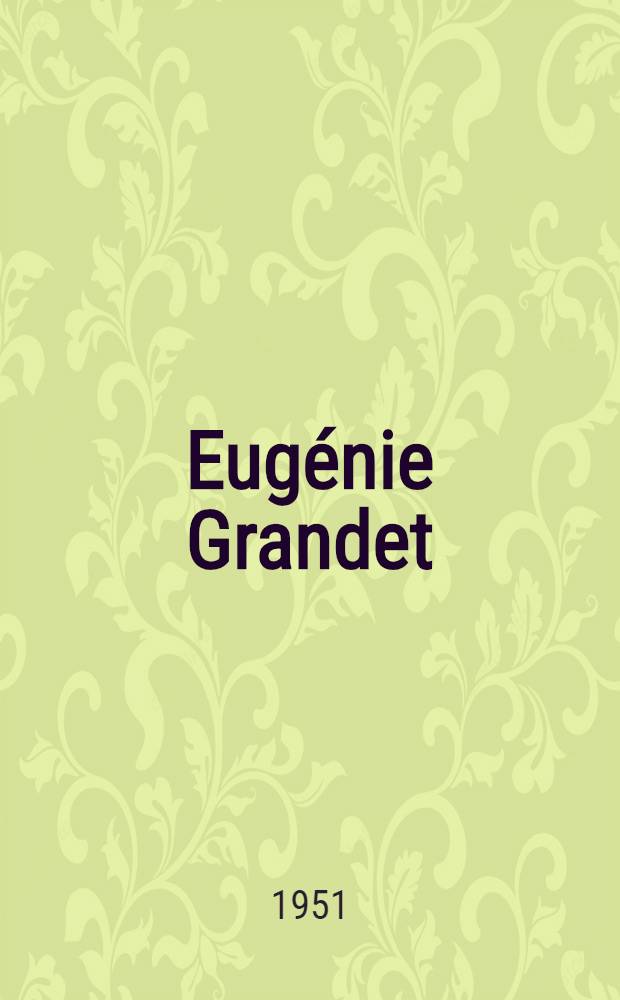 Eugénie Grandet