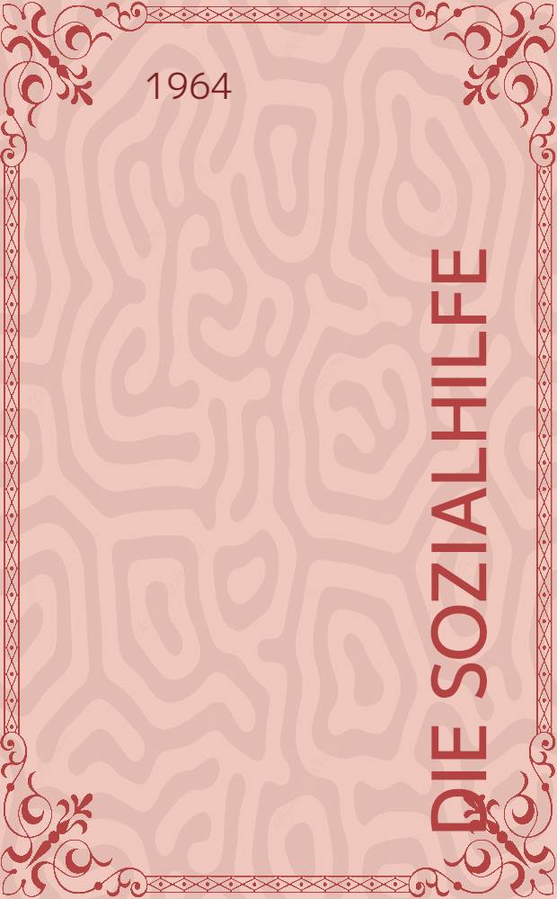 Die Sozialhilfe