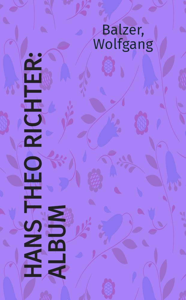 Hans Theo Richter : Album