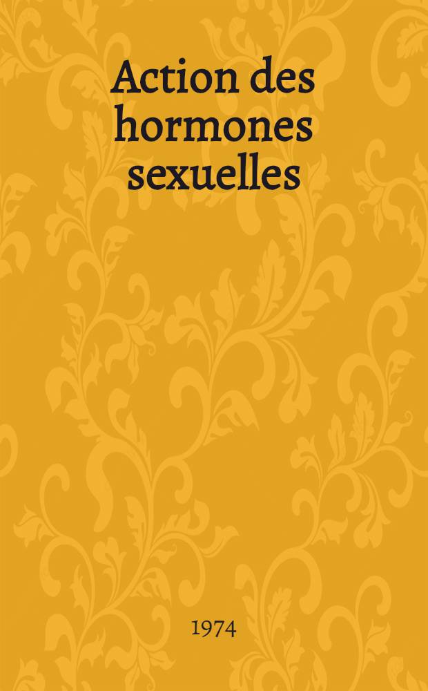 Action des hormones sexuelles (oestrogéne, testostérone) au cours de la parasitose expérimentale à Schistosoma mansoni chez le hamster doré femelle : Thèse ..