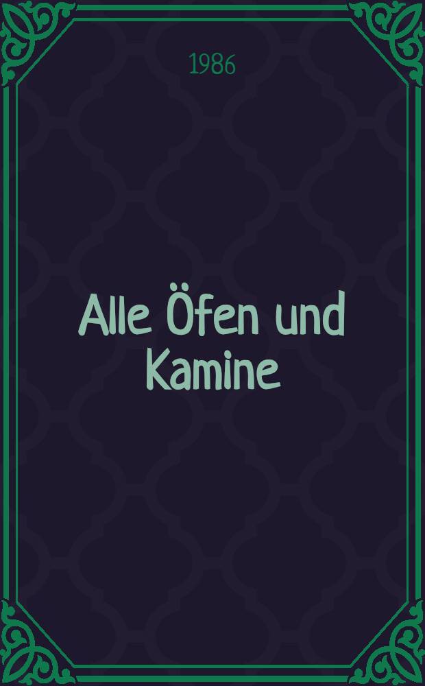 Alle &Ouml;fen und Kamine : Einzelfeuerst&auml;tten