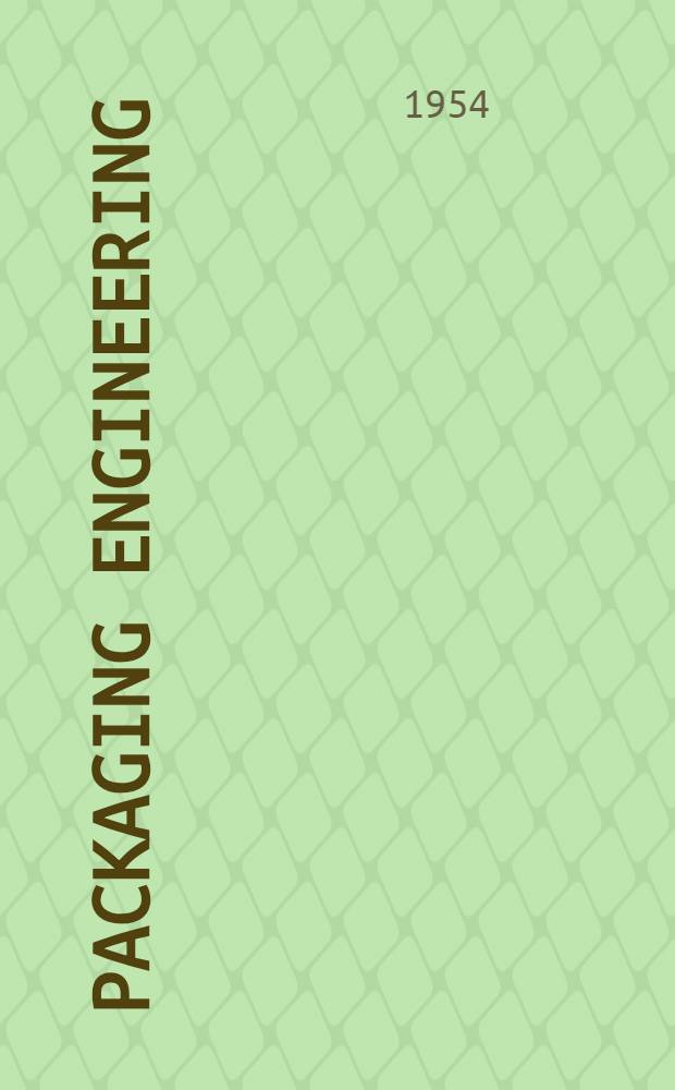 Packaging engineering