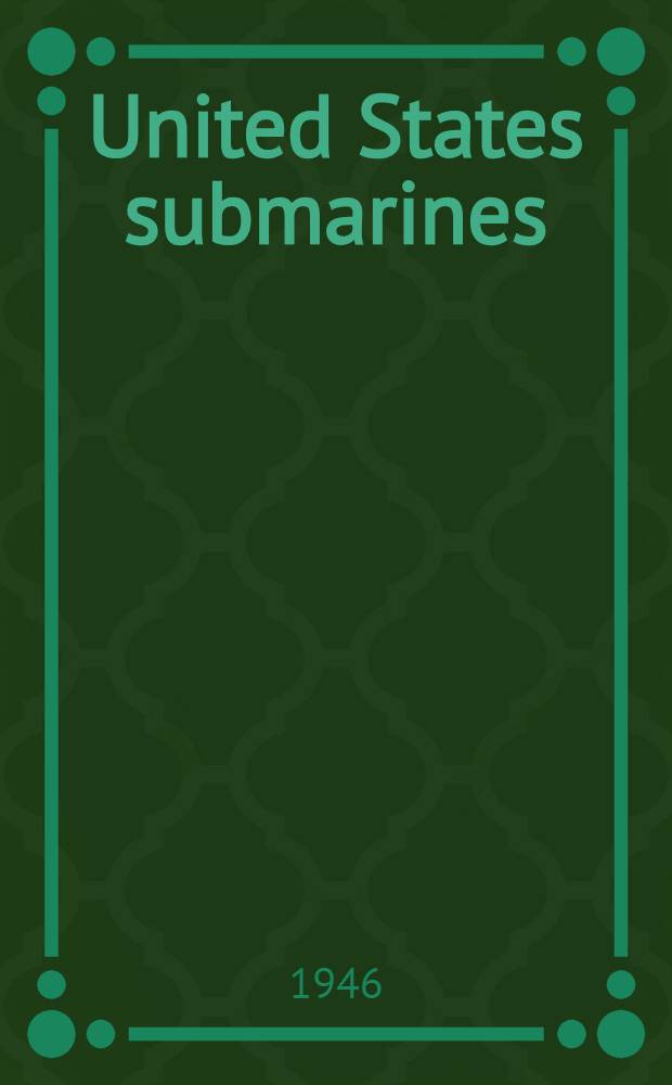 United States submarines
