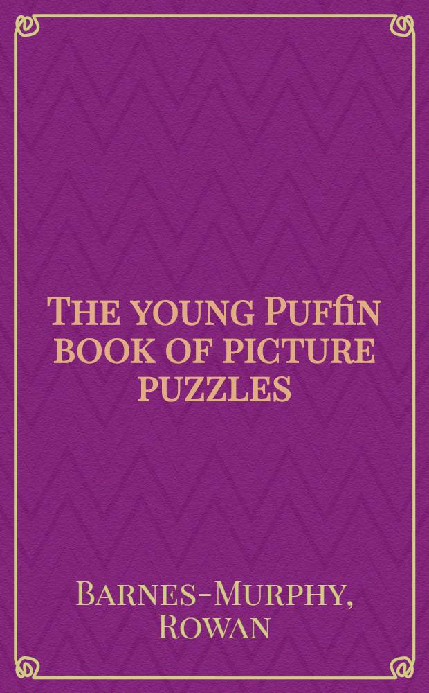 The young Puffin book of picture puzzles