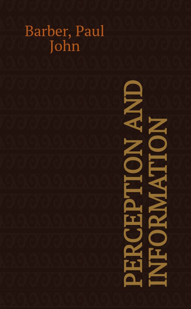 Perception and information