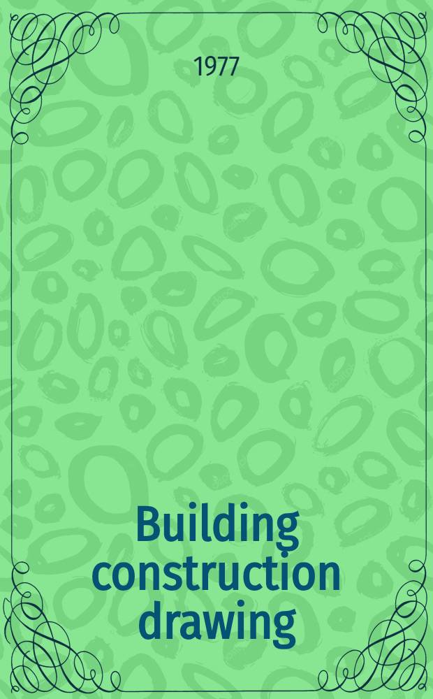 Building construction drawing