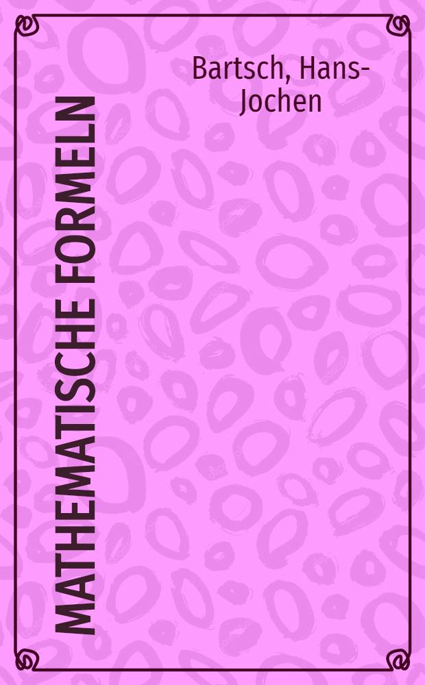 Mathematische Formeln