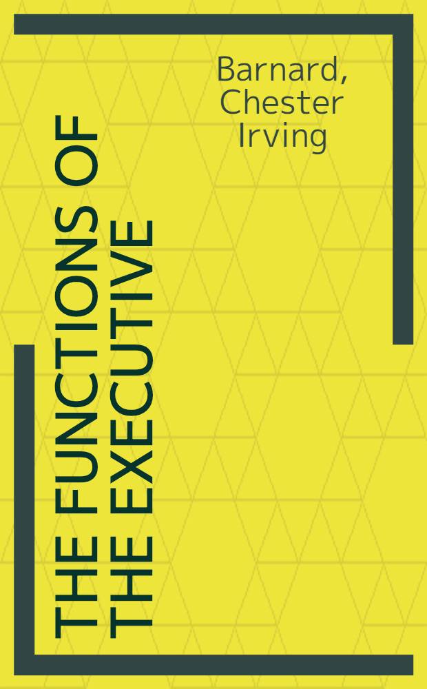 The functions of the executive