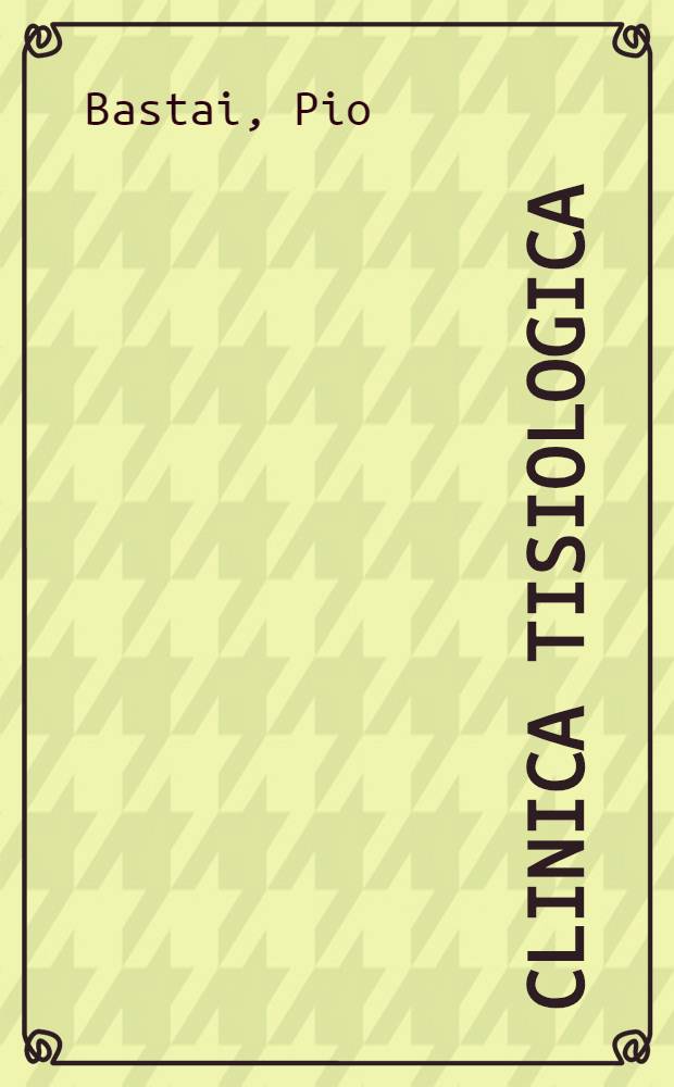 Clinica tisiologica