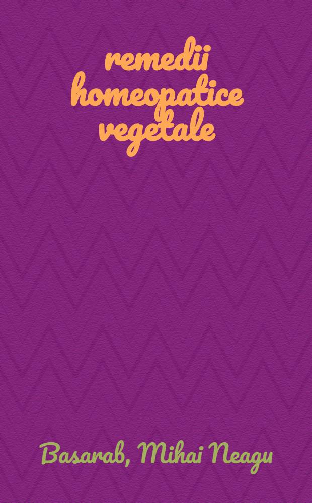 150 remedii homeopatice vegetale