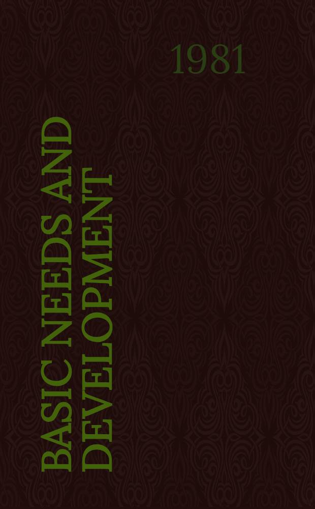 Basic needs and development