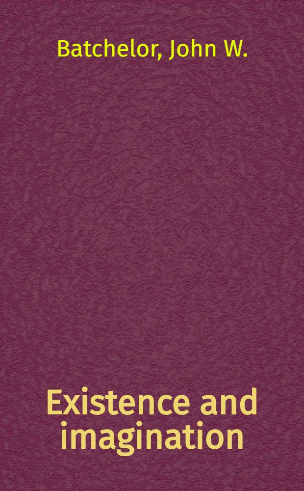 Existence and imagination : The theatre of Henry de Montherlant