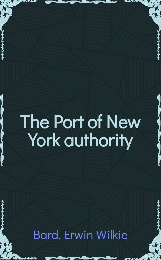 The Port of New York authority