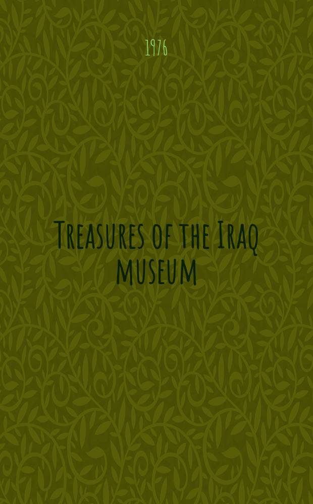 Treasures of the Iraq museum