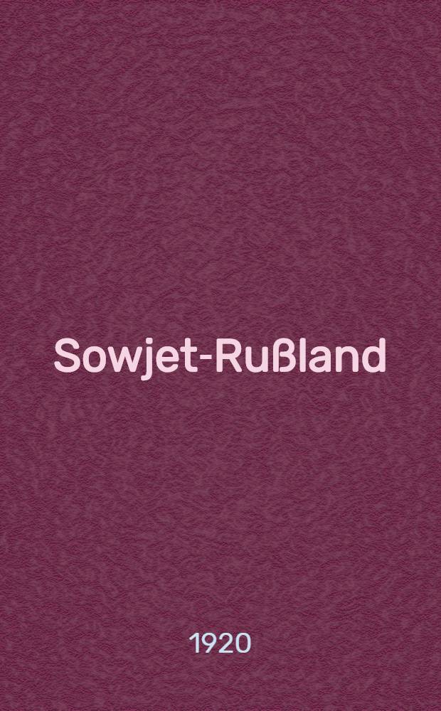 Sowjet-Rußland