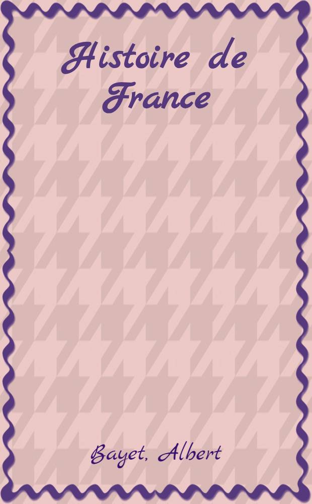 Histoire de France