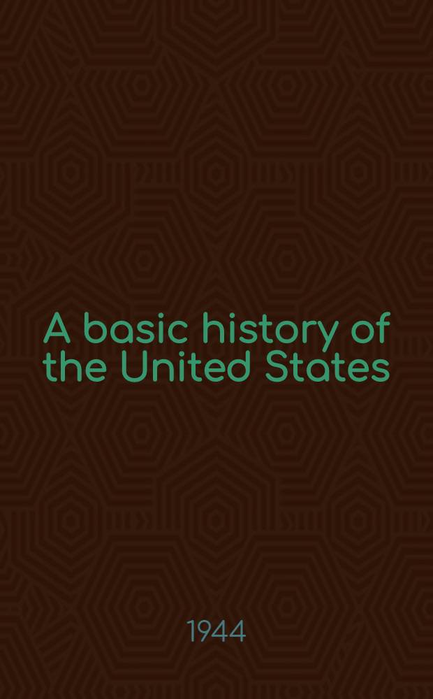 A basic history of the United States