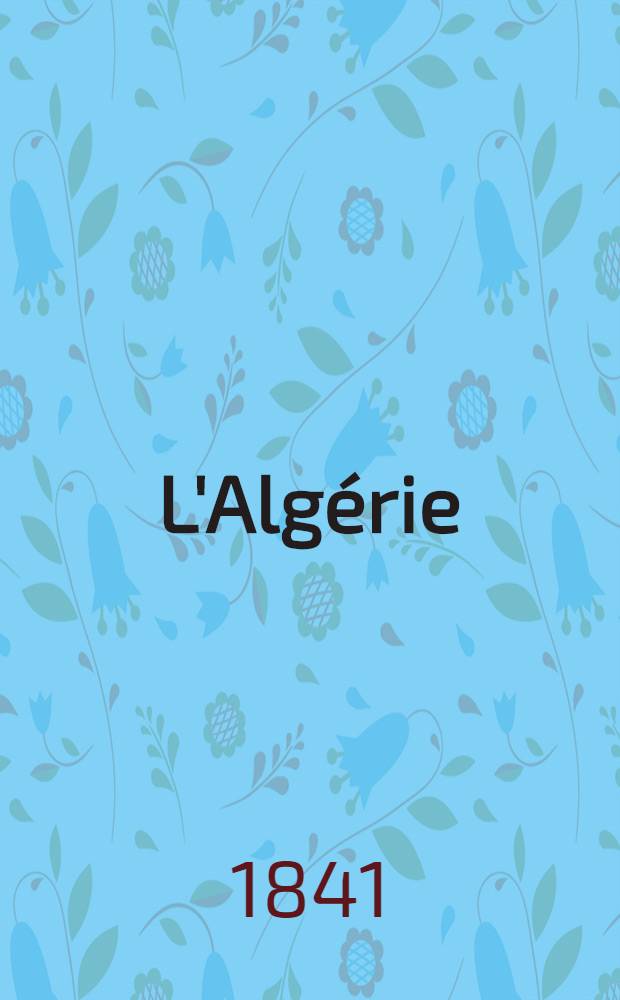 L'Algérie