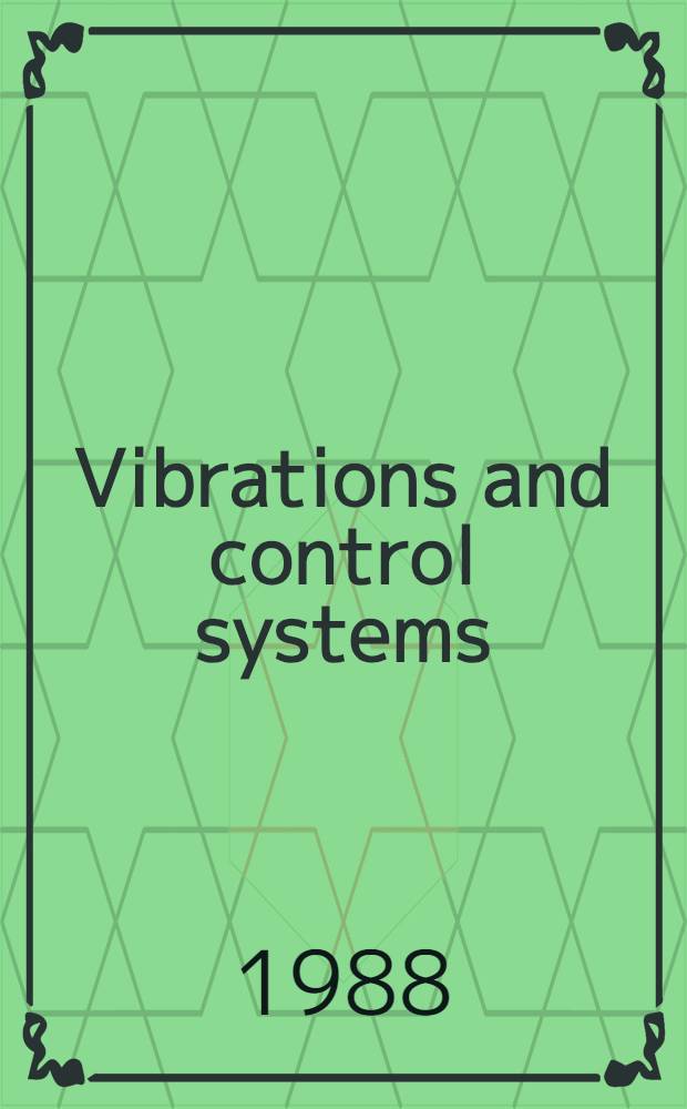 Vibrations and control systems