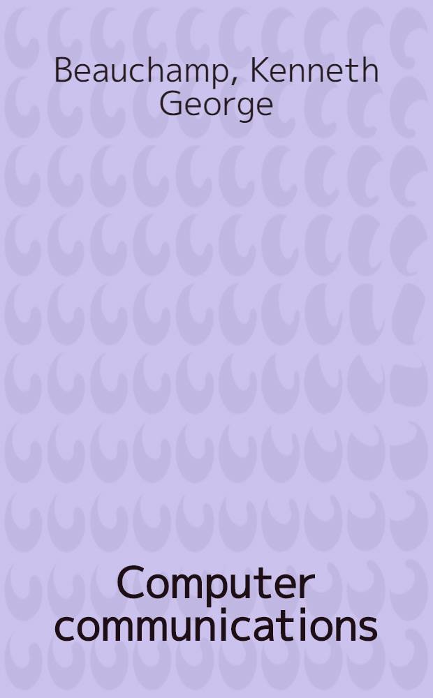 Computer communications