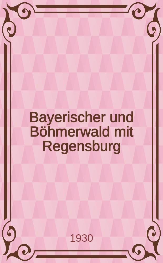 Bayerischer und Böhmerwald mit Regensburg : Passau, Linz und Angaben für Automobilisten