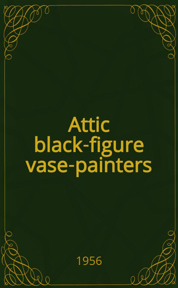 Attic black-figure vase-painters