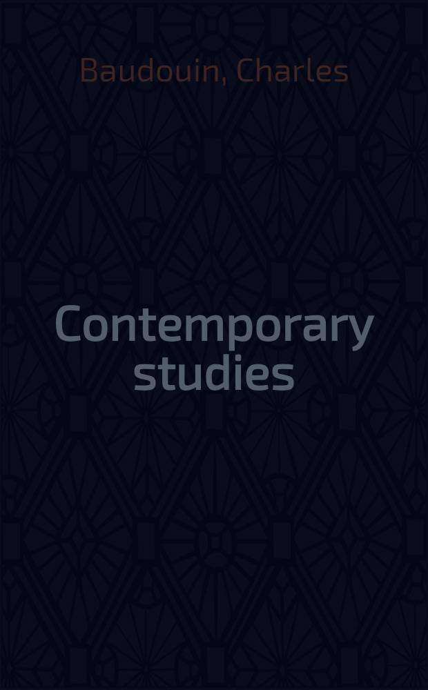Contemporary studies