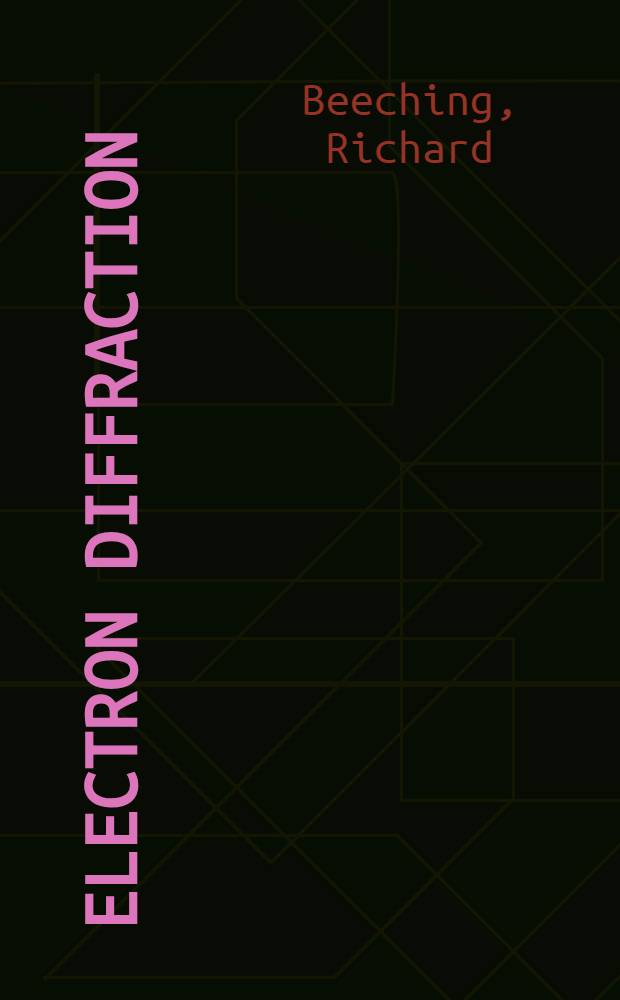Electron diffraction