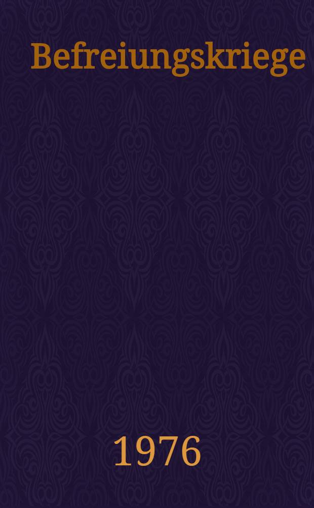Befreiungskriege