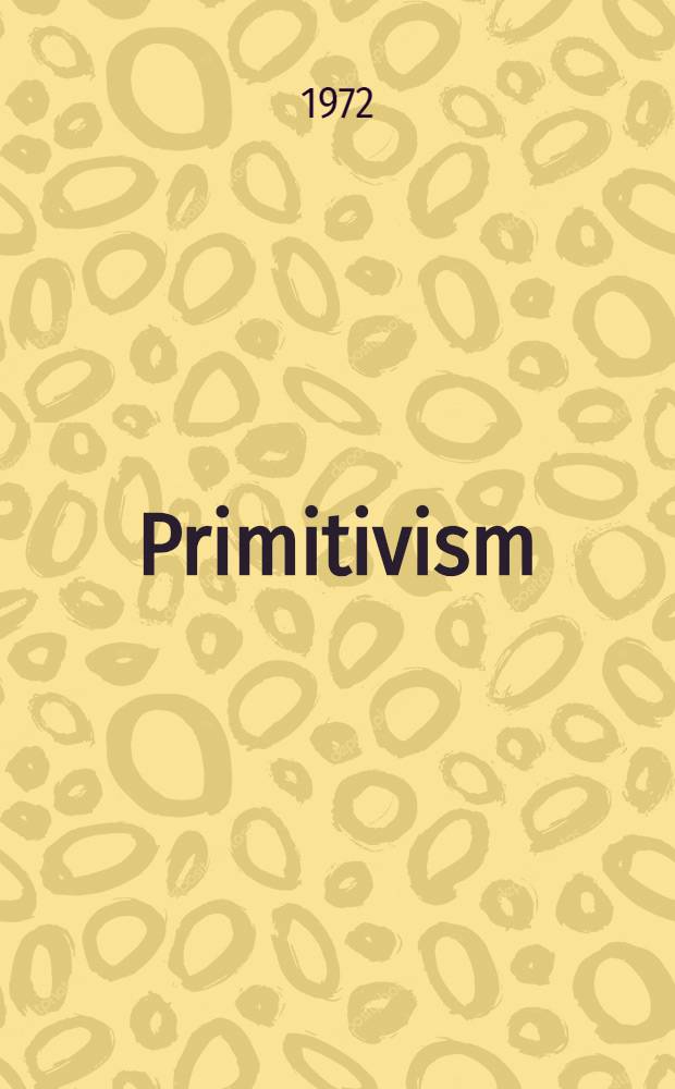 Primitivism