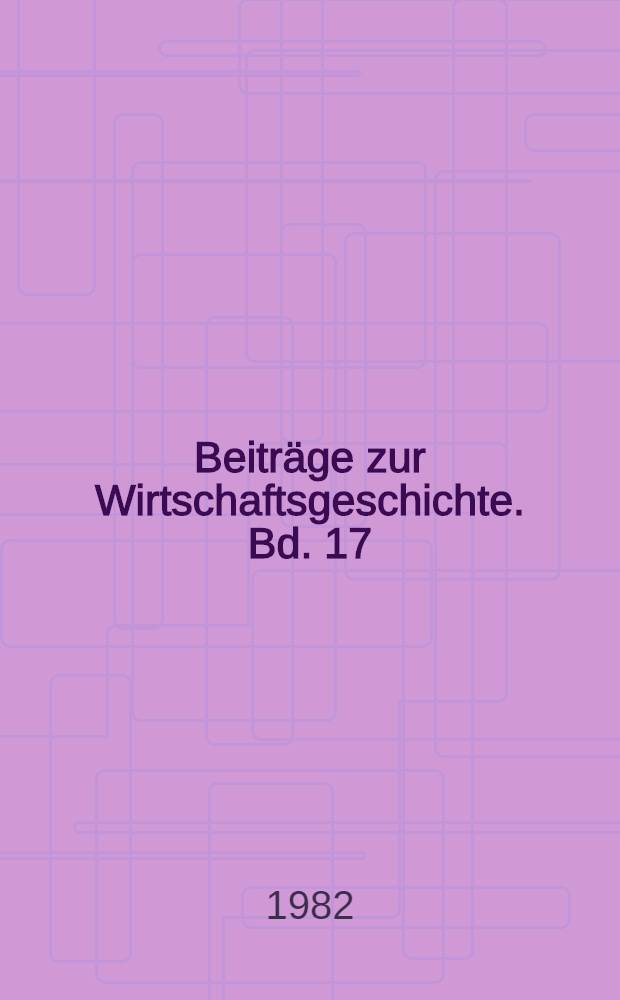 Beiträge zur Wirtschaftsgeschichte. Bd. 17 : Deutsches Kapital in den USA