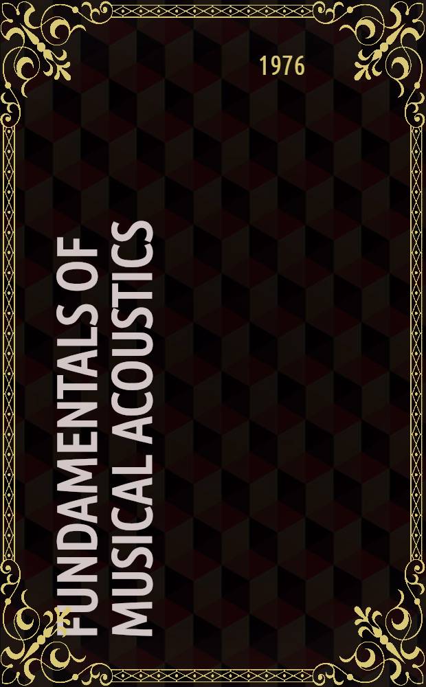 Fundamentals of musical acoustics