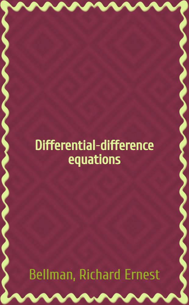 Differential-difference equations