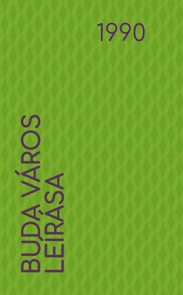 Buda város leírása