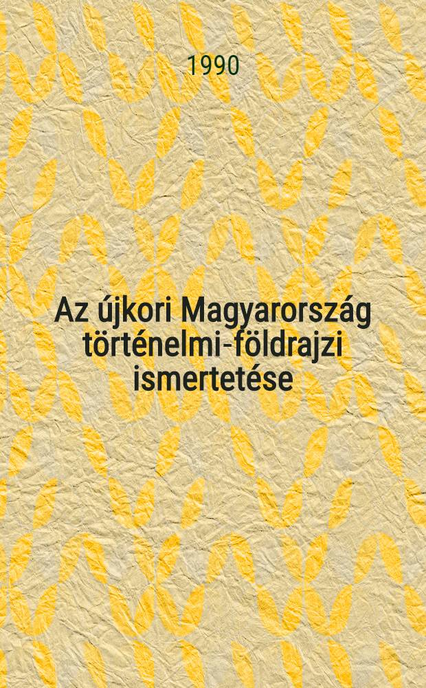 Az újkori Magyarország történelmi-földrajzi ismertetése : Az első, Dunán inneni rész 3. kötete Partis primae Cis-Danubianae tomus tertius. [3 : Buda város leírása]