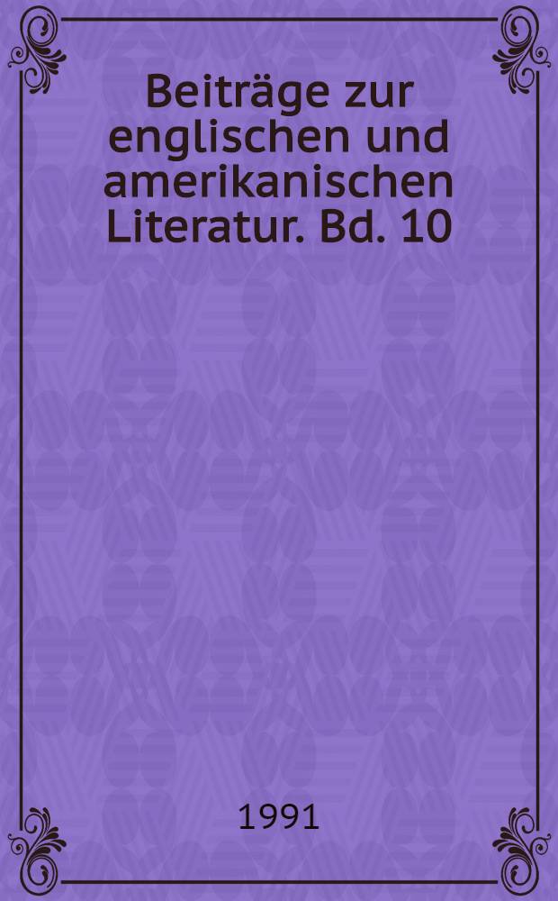 Beiträge zur englischen und amerikanischen Literatur. Bd. 10 : Identität und Rolle bei Theodore Dreiser