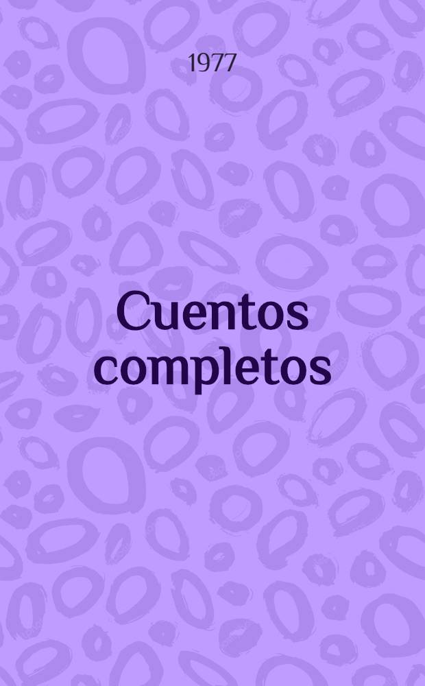 Cuentos completos