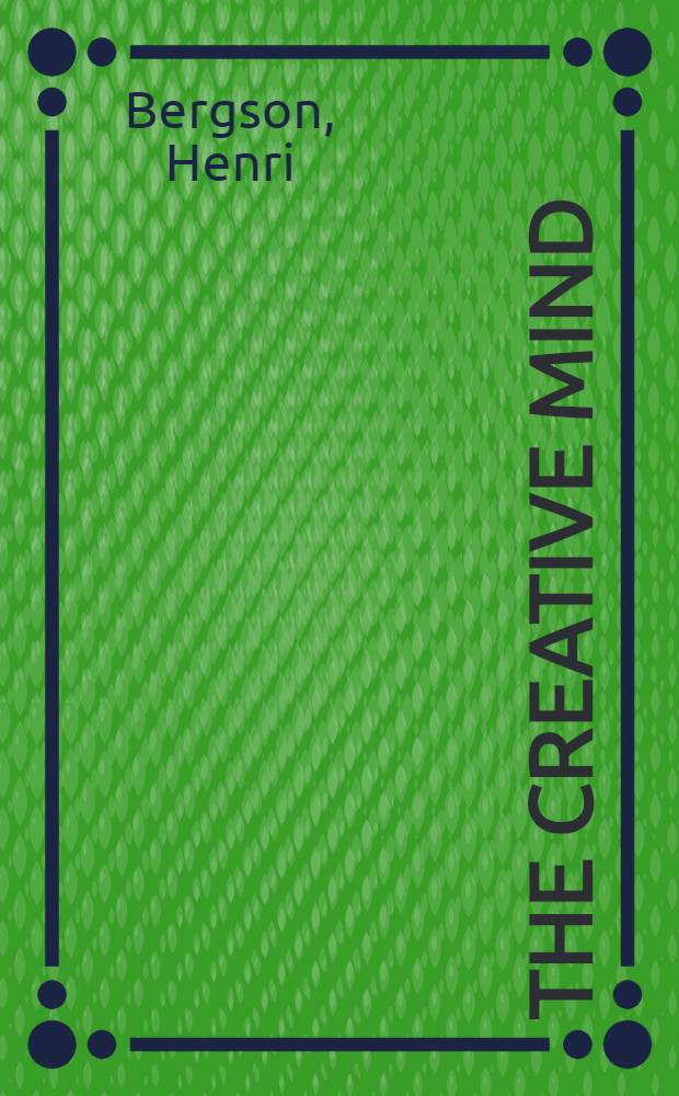 The creative mind