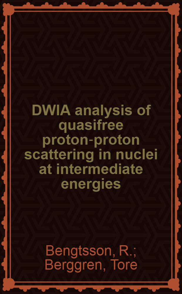 DWIA analysis of quasifree proton-proton scattering in nuclei at intermediate energies