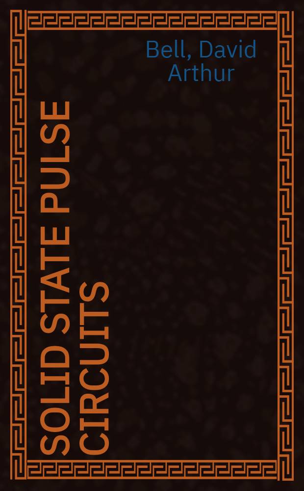 Solid state pulse circuits