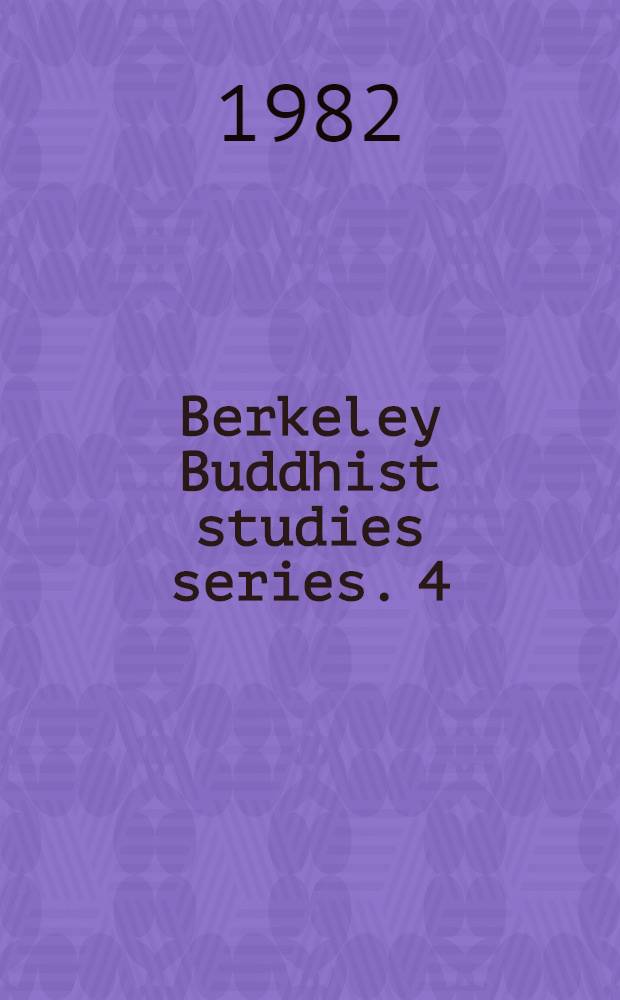 Berkeley Buddhist studies series. 4 : Three worlds according to king Ruang