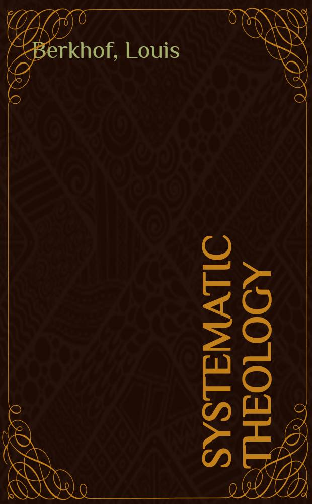 Systematic theology
